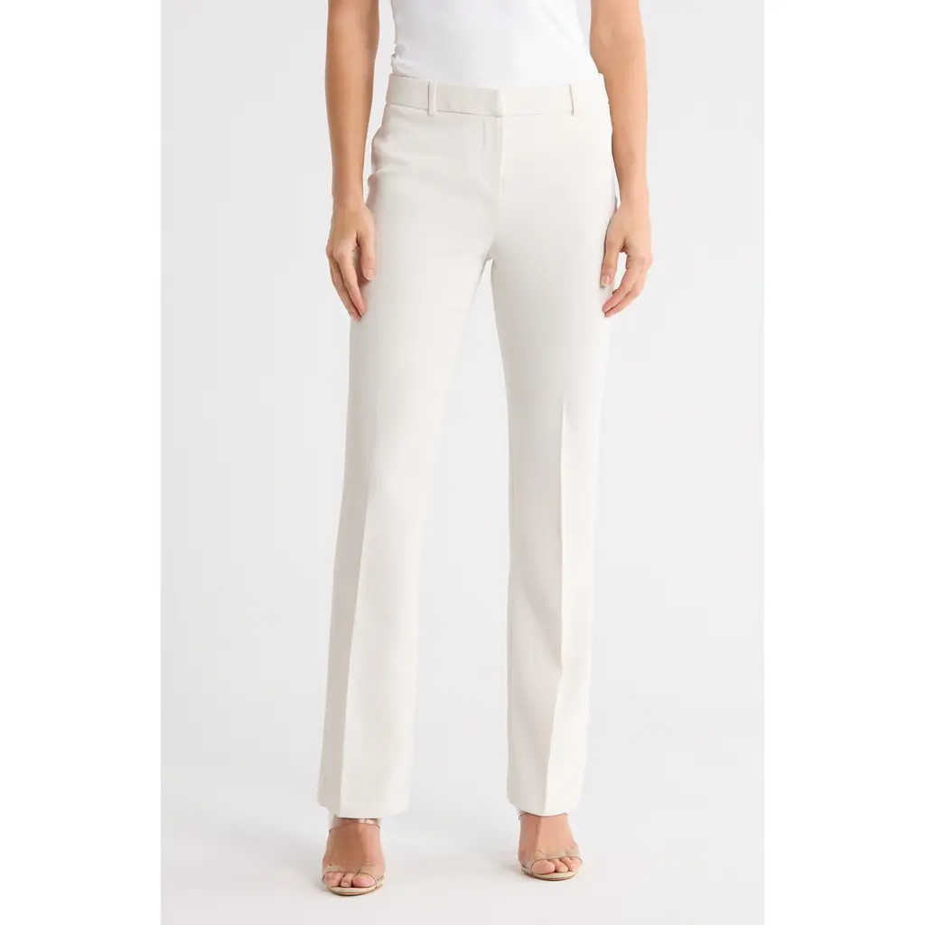Amanda & Chelsea Olivia Trousers in Oyster at Nordstrom Rack, Size 8 | Nordstrom Rack