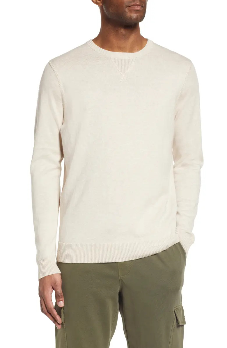 Cotton & Cashmere Crew Sweater | Nordstrom