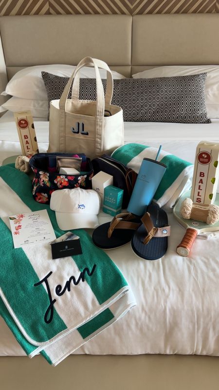 The loveliest gift bag for our Ritz-Carlton Amelia Island trip thanks to Southern Tide! Living for a classic white baseball hat, pickleball set, tote, and more

#LTKFitness #LTKTravel #LTKFindsUnder100
