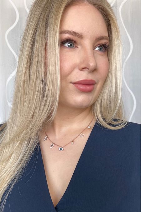 Wearing this Swarovski Crystal Necklace for good luck! This gorgeous Swarovski necklace has so many lucky charms filled with white & blue crystals✨ This dress is also perfect for spring!

Tags: jewelry, jewellery, good luck charms, rose gold necklace, navy blue dress, spring fashion, dress, date night, wedding guest

#LTKFind #LTKSeasonal #LTKstyletip