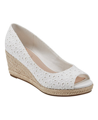 Women's Nuri Peep-Toe Espadrille Wedges | Macy's