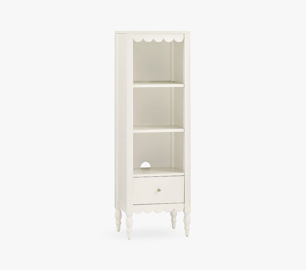 Penny Tower Bookcase, French White, UPS Delivery | Pottery Barn Kids