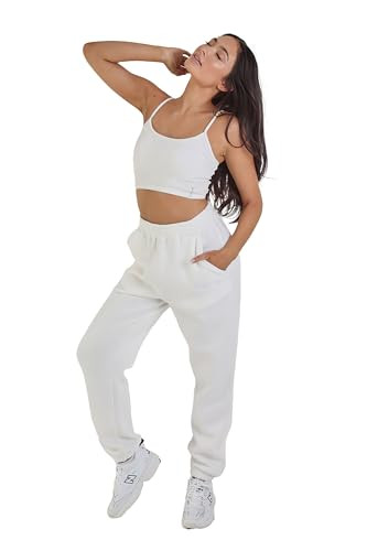 Six Stories Bride Statement Sweatpants for the Chic Newlywed | Comfy & Soft Embroidered Joggers for Bridal Shower & Bachelorette Party | Lounge Pants Perfect as Honeymoon or Wedding Gift | Small | Amazon (US)