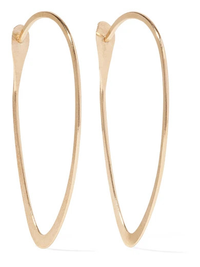 Melissa Joy Manning - 14-karat Gold Hoop Earrings - one size | NET-A-PORTER (UK & EU)