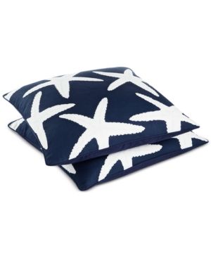 Lacourte 20" x 20" 2PK Starfish Decorative Pillow Set | Macys (US)
