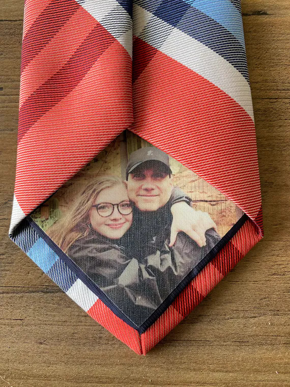 Custom Photo Patch for Ties Bowties Gifts Christmas - Etsy | Etsy (US)