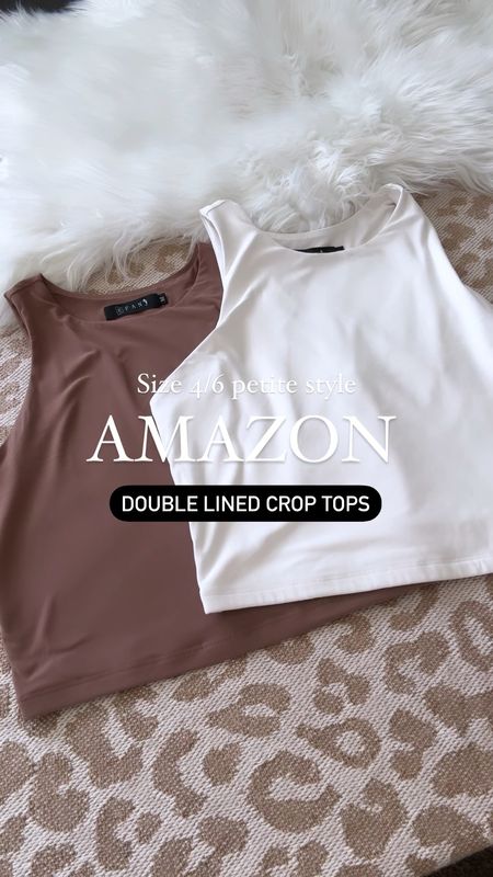 Double lined crop tank tops from amazon.  Very fitted, grab your true size or go up 1 for a looser fit. Buttery soft material, and non see through! 


// #ltkfindsunder100 #ltksalealert summer outfit 2024,
Spring outfits 2024, spring outfit ideas, Amazon outfit ideas, casual outfit ideas, spring outfit inspo, casual fashion, amazon summer fashion, amazon casual outfit, cute casual outfit, outfit inspo, outfits amazon, outfit ideas, amazon shoes, Amazon bag, purse, size 4-6, casual summer outfits, casual outfit ideas everyday, summer fashion

#LTKSeasonal #LTKstyletip #LTKfindsunder50