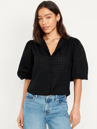 Button-Down Dobby Shirt | Old Navy | Old Navy (US)