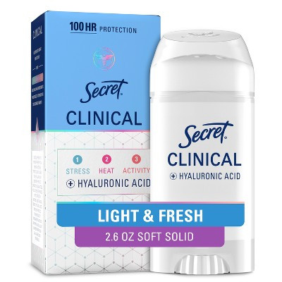 Secret Clinical Strength Solid Antiperspirant & Deodorant for Women - Light & Fresh - 2.6oz | Target