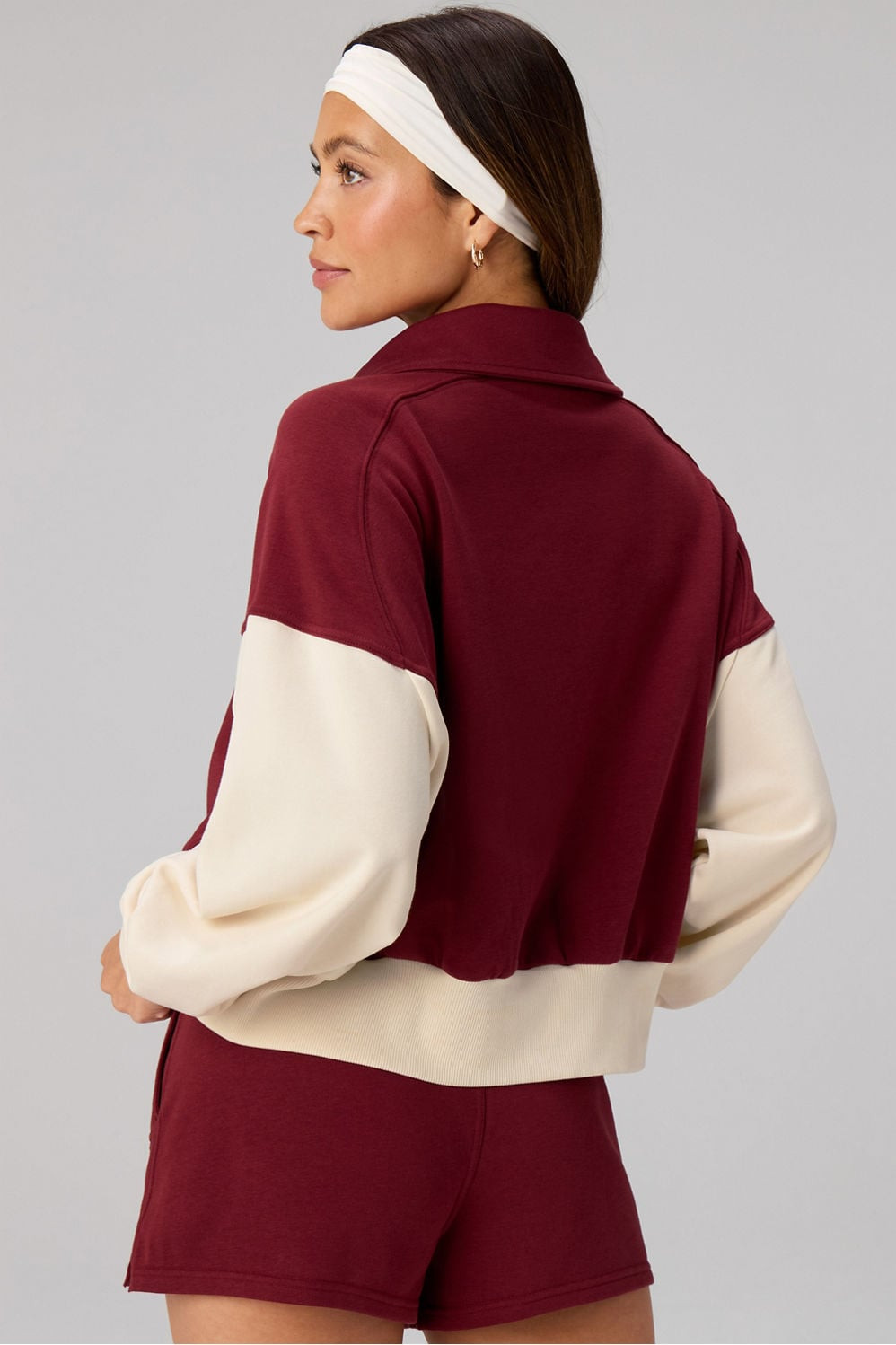 Year Round Terry Snap Front Sweatshirt | Fabletics