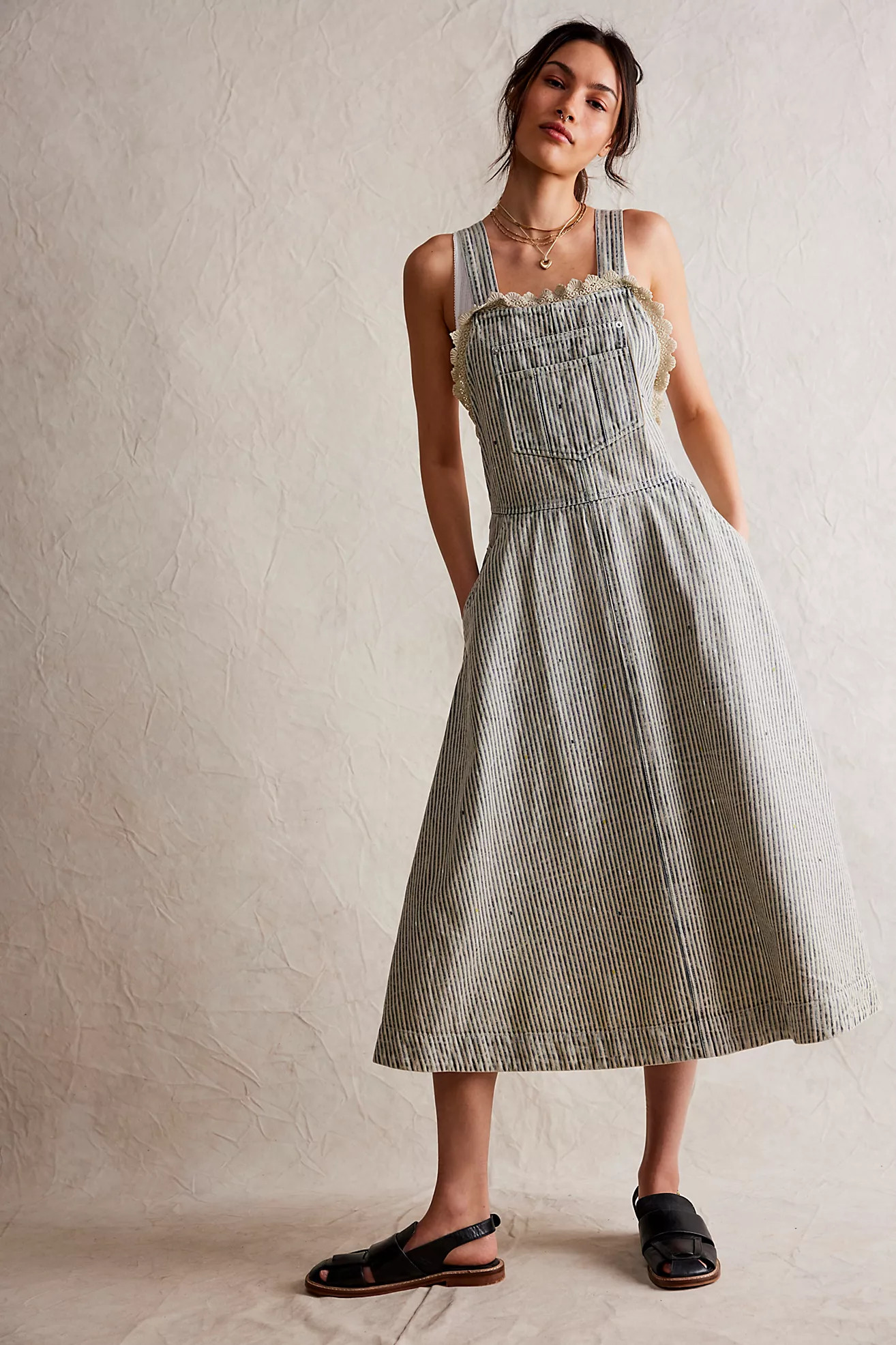 We The Free Sundown Railroad Skirtall | Free People (Global - UK&FR Excluded)