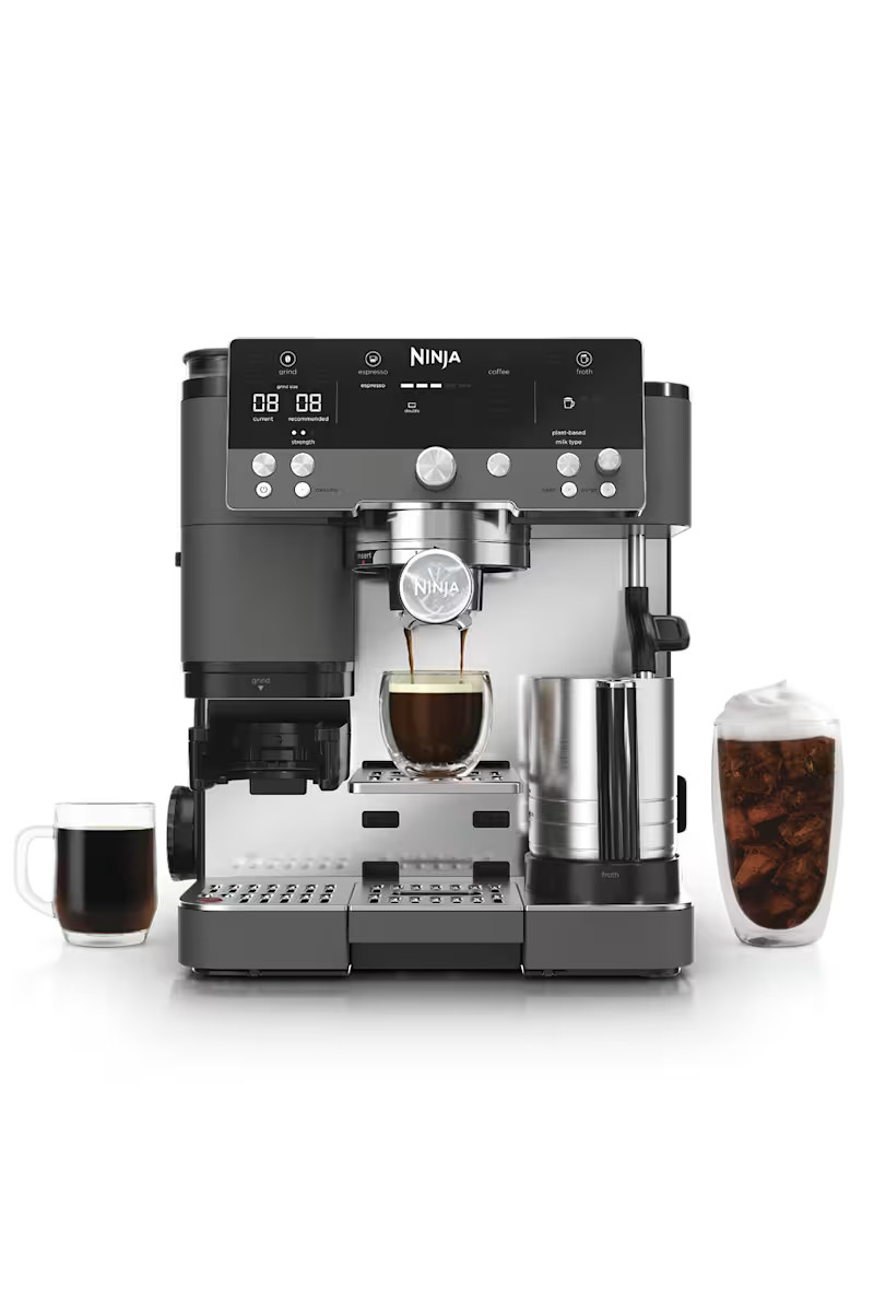Ninja Luxe™ Café Premier 3 in 1 Espresso Drip Coffee & Cold Brew Maker (Gunmetal Gray) Espress... | Ninja Kitchen