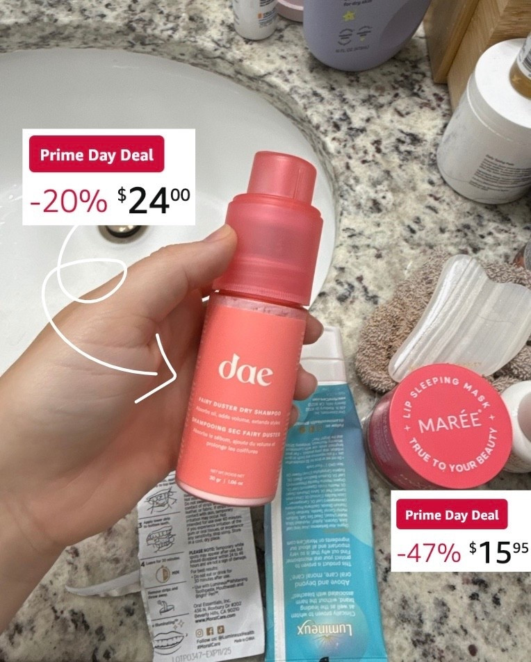 Dry shampoo and lip mask I love on sale for prime day! 

#LTKSaleAlert #LTKBeauty
