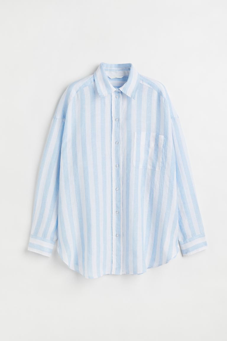 Oversized Linen Shirt | H&M (US + CA)