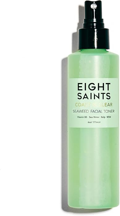 Eight Saints Anti Aging Face Toner, Coast is Clear Seaweed Natural and Organic Alcohol Free Witch... | Amazon (US)