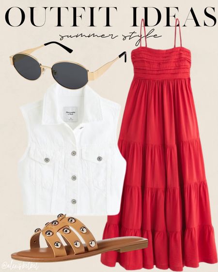 Red maxi dress size xxs petite white vest 

#LTKFindsUnder50 #LTKFindsUnder100 #LTKSaleAlert