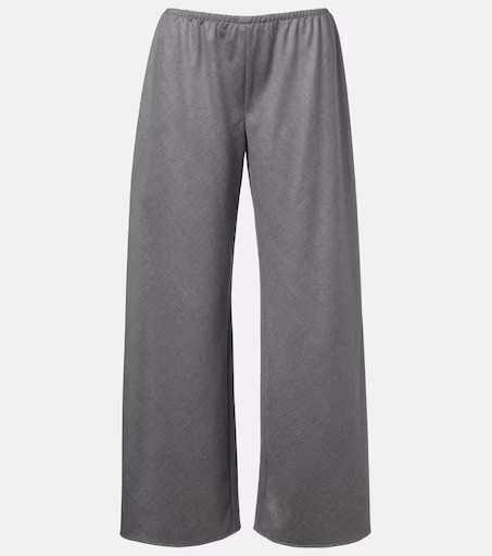 Gala virgin wool wide-leg pants | Mytheresa (INTL)