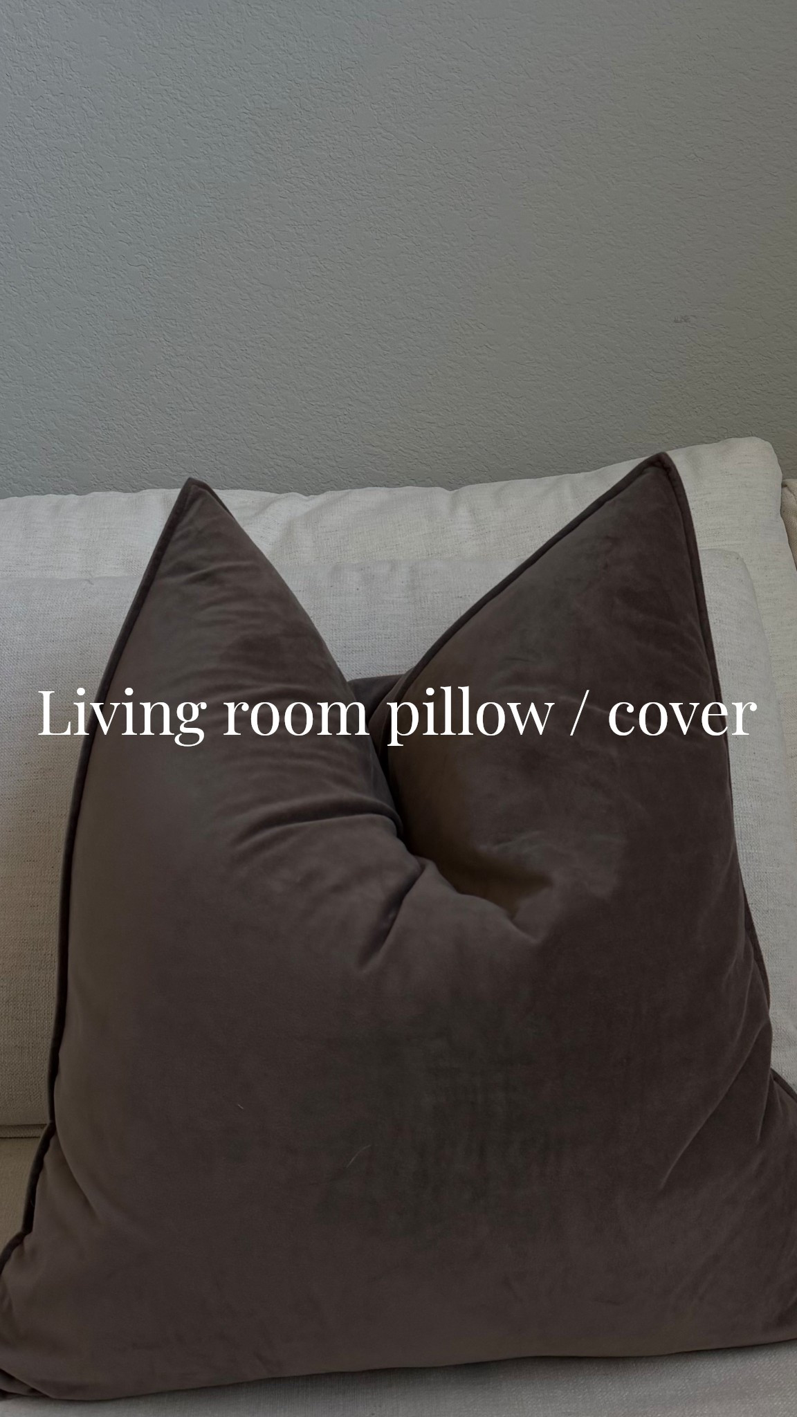 This color ties in perfectly with our whites, blacks, and grays to warm up our space! The material looks & feels much nicer than Amazon 🤫 Love how fluffy in inserts are & that I can wash the covers easily! These inserts are 26 X 26 size & covers are 24 X 24! 

#LTKmomlife #LTKKids #LTKHome