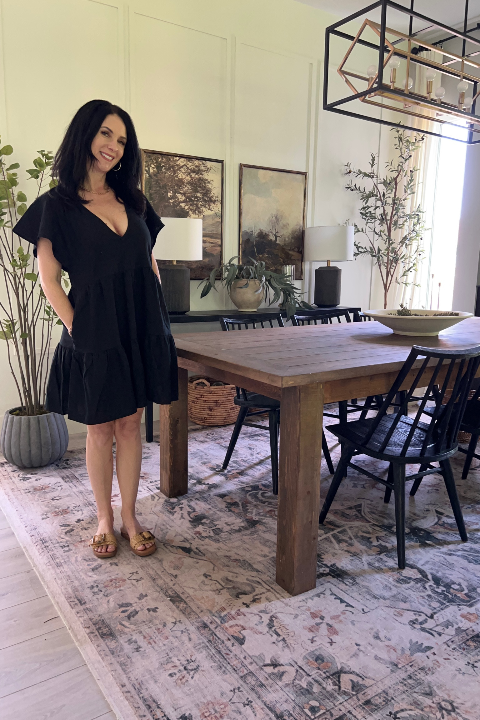 Cute swing dress from Target! …with pockets 👏! Loose comfy fit..perfect for Summer. 
5’4, 130lbs .. this is a small. 
Ladies affordable fashion 

#LTKStyleTip #LTKFindsUnder50 #LTKOver40