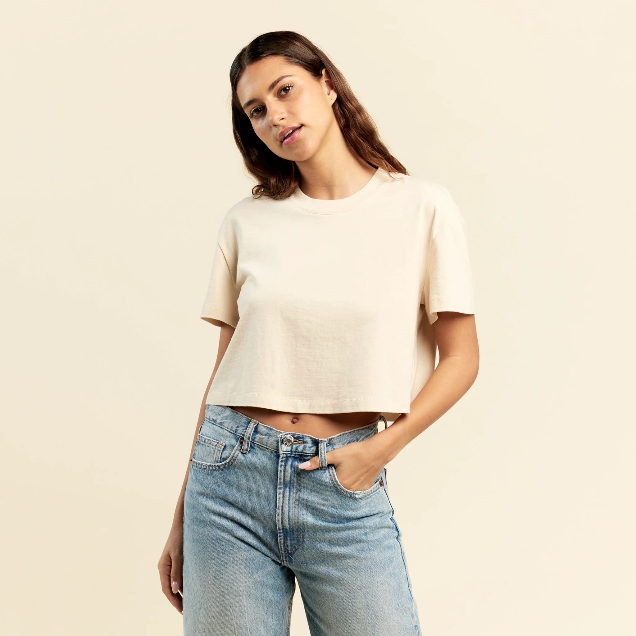 Cropped Tee | nuuds