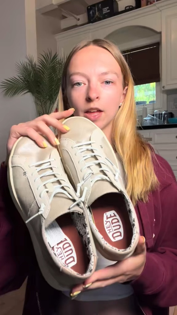 I love these hey dudes for spring and summer! Neutral to match so many outfits and so comfy! 

#LTKStyleTip #LTKFindsUnder100 #LTKSeasonal