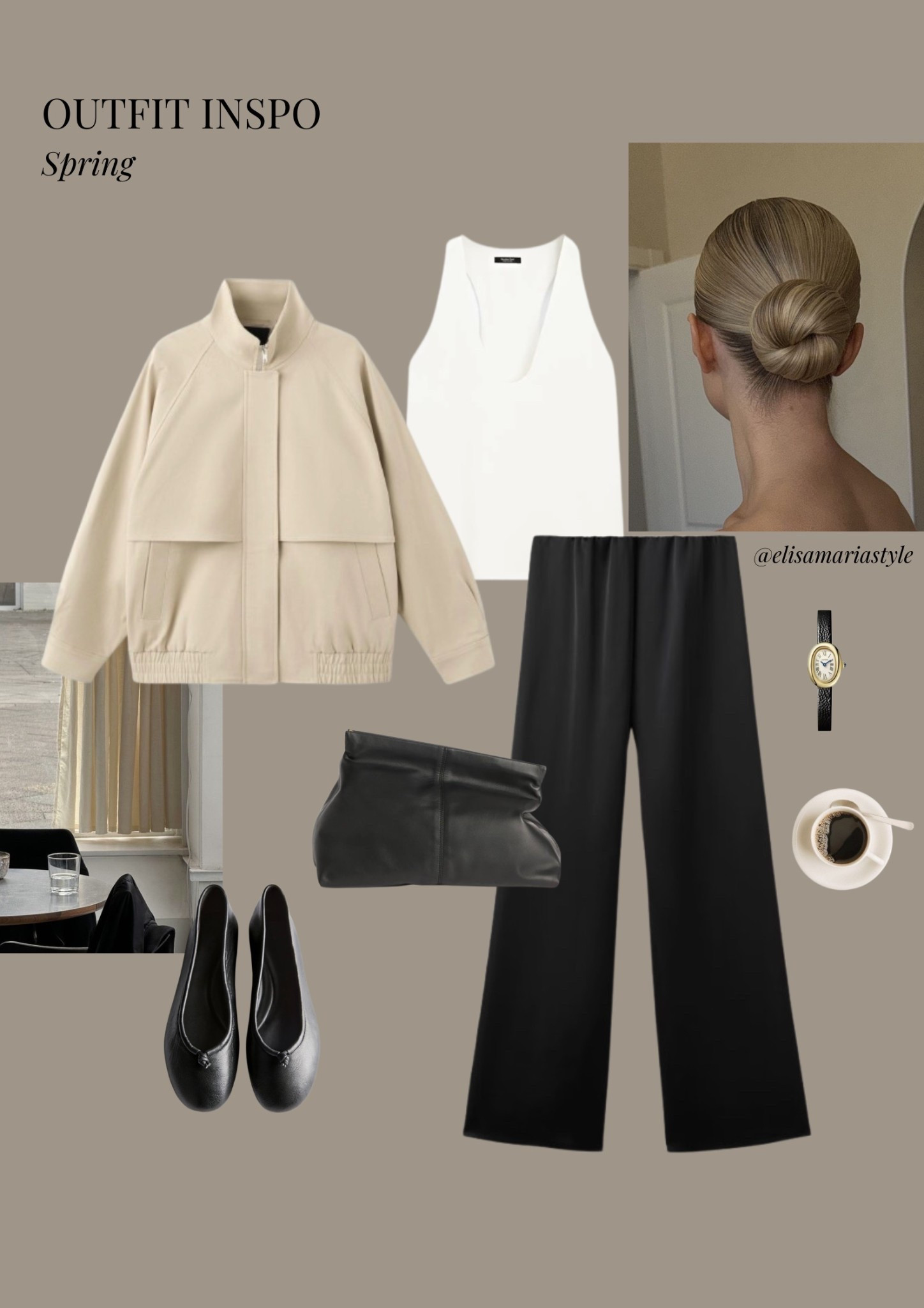 Minimal chic spring outfit idea 🫶🏼

#LTKstyletip #LTKshoes #LTKspring