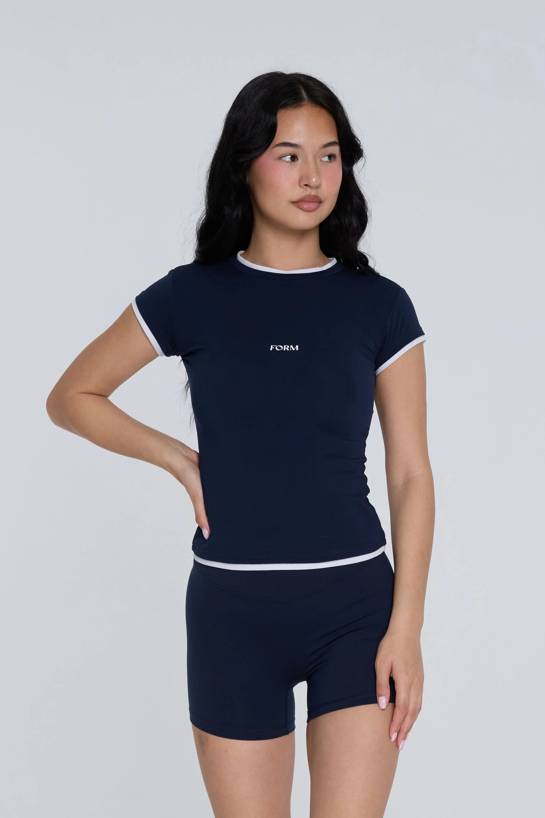 Layering Tee - Navy | FORM