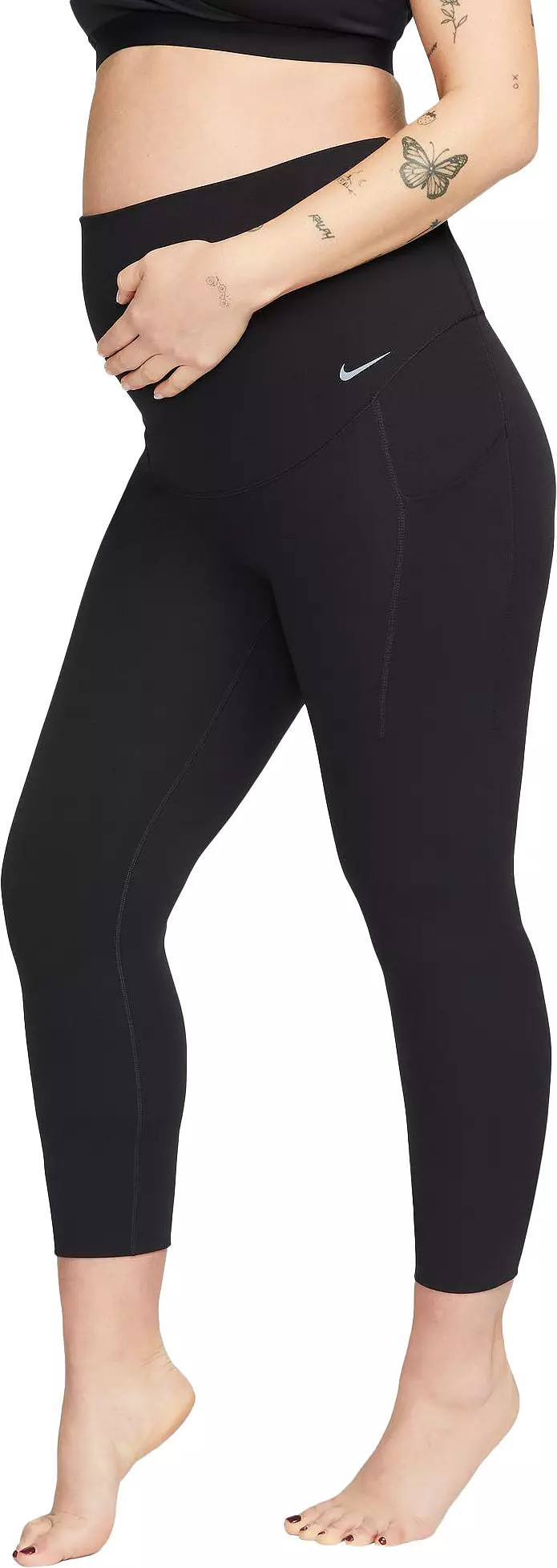 Nike Women's Zenvy Maternity Gentle-Support High-Waisted 7/8 Leggings | DICK'S Sporting Goods