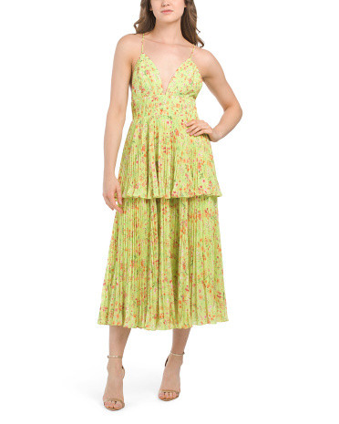Nico Pleated Dress | TJ Maxx