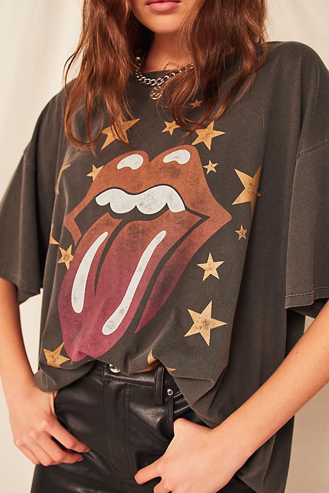 Rolling Stones One Size Tee | Free People (Global - UK&FR Excluded)