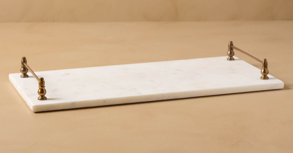 Irene Marble Serving Board | Magnolia