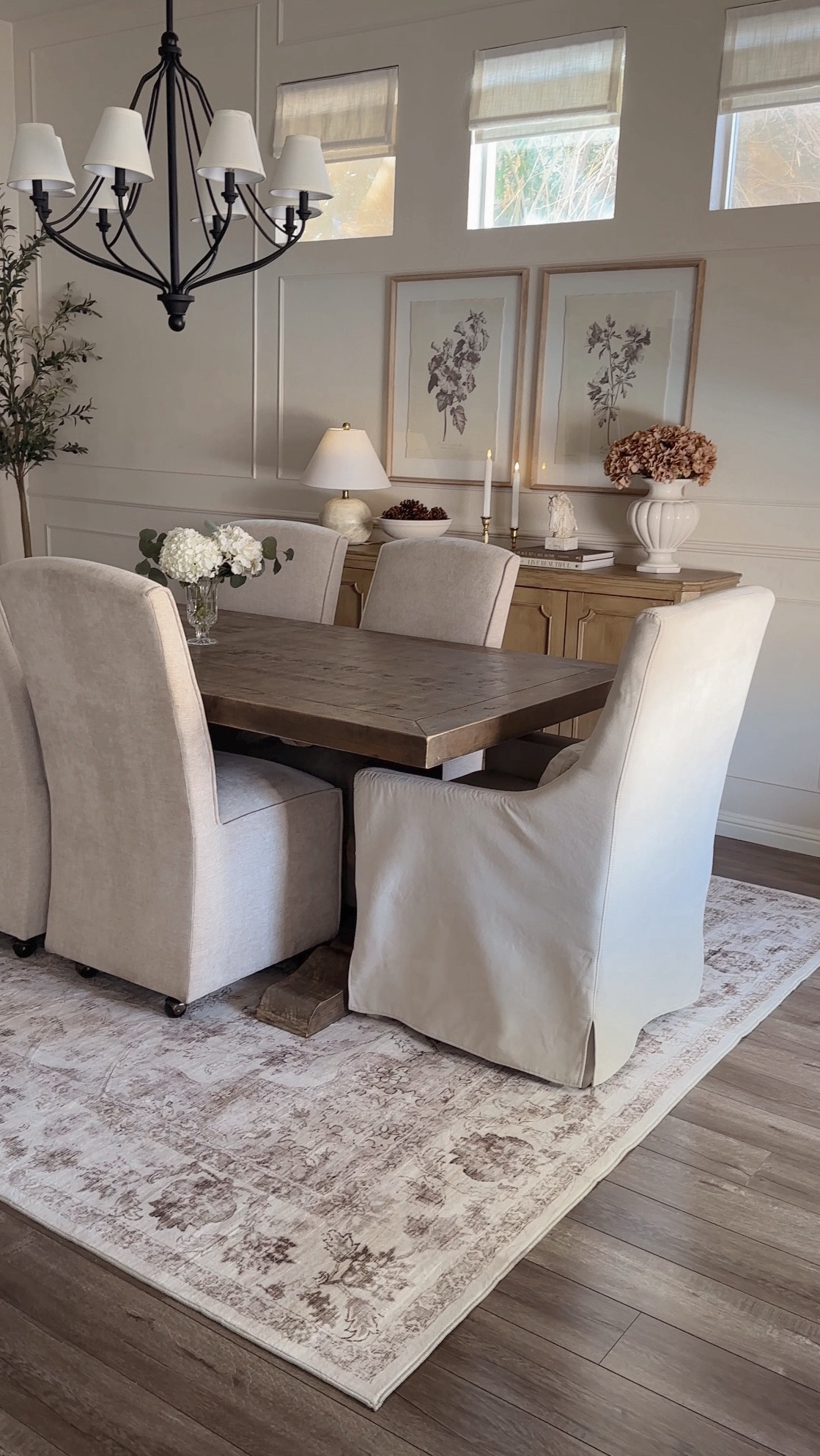 Dining room rug🤍

#LTKHome