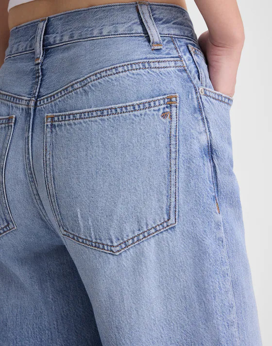 The Perfect Vintage Wide-Leg Jean in Airy Denim | Madewell