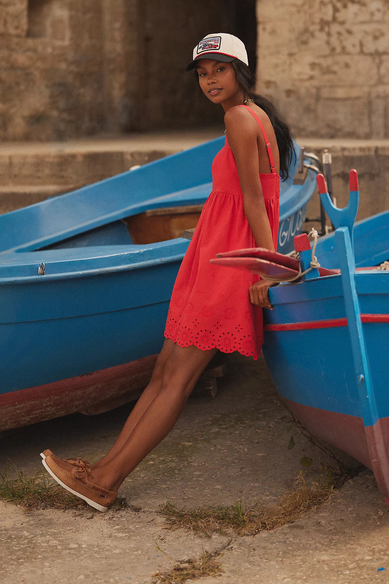 Sebago Portland Crazy Horse Boat Shoes | Anthropologie (US)