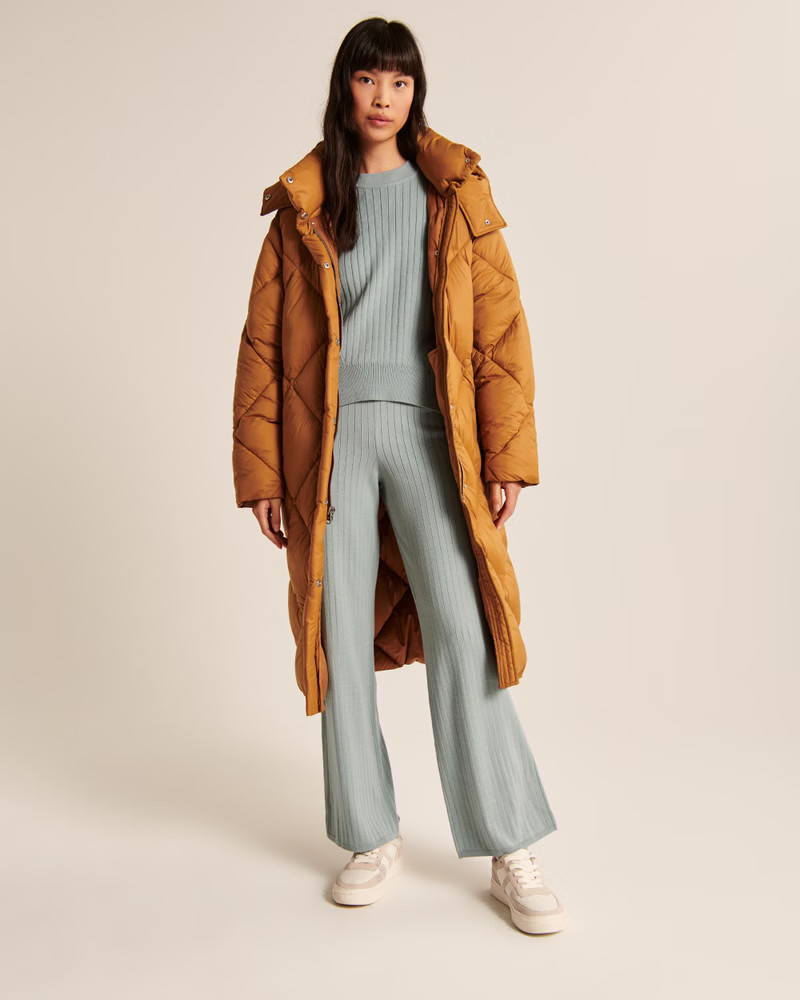 90s Straight-Leg Sweater Pants | Abercrombie & Fitch (US)