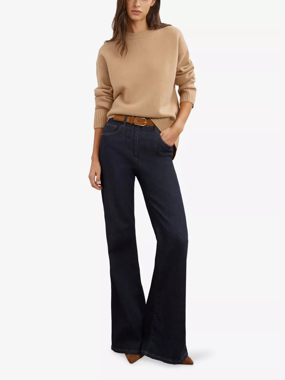 Ella Crewneck Long-Sleeve Wool And Cashmere Jumper | Selfridges
