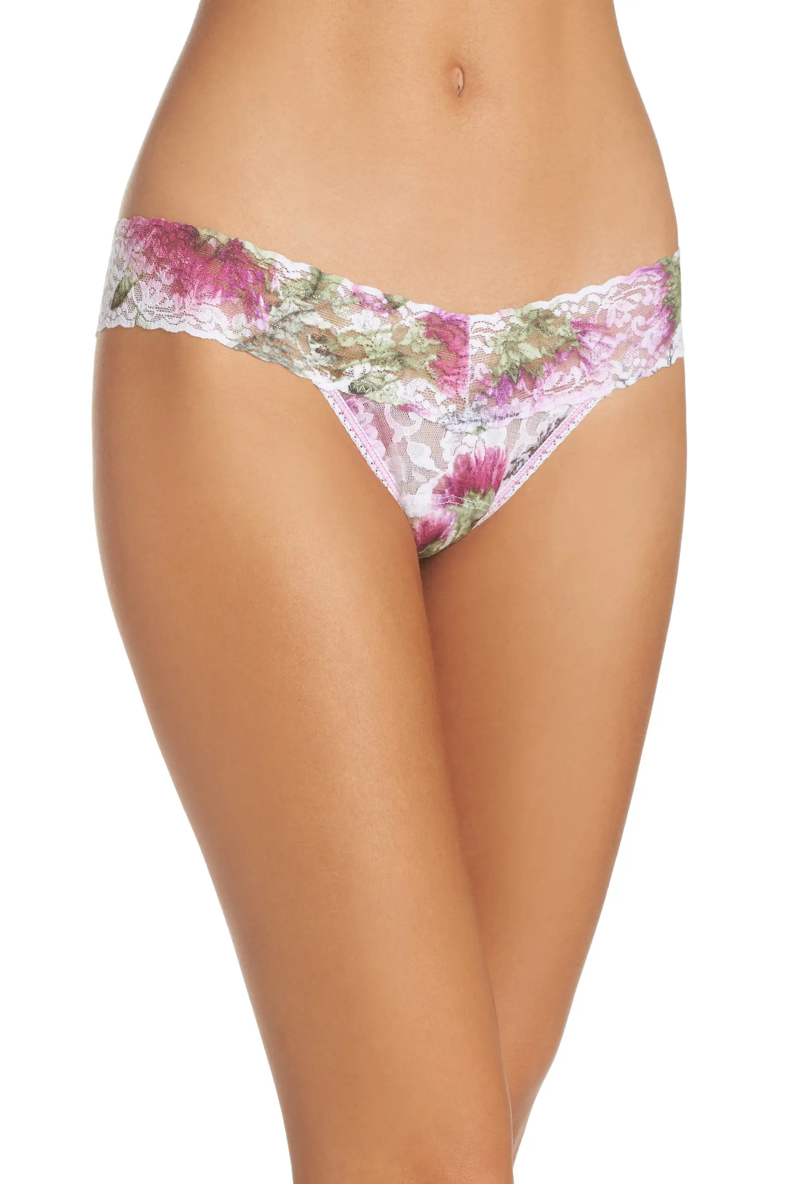Print Low Rise Thong (Women) | Nordstrom | Nordstrom