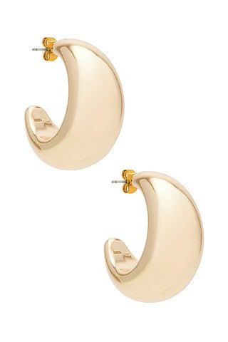 Kasumi Hoop in Gold | Revolve Clothing (Global)