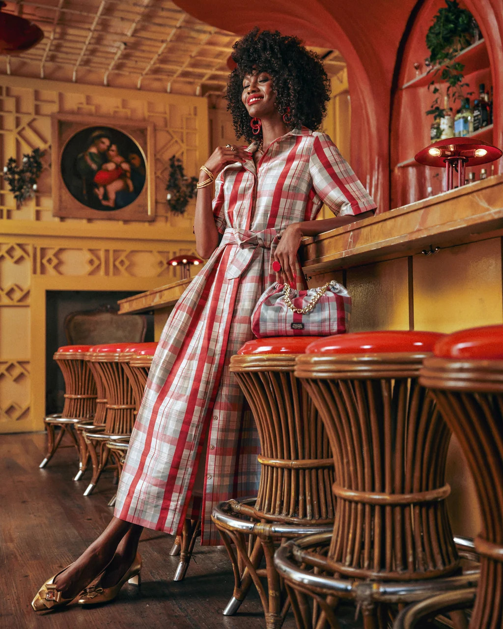 Bella Maxi Dress - FV Plaid | Frances Valentine