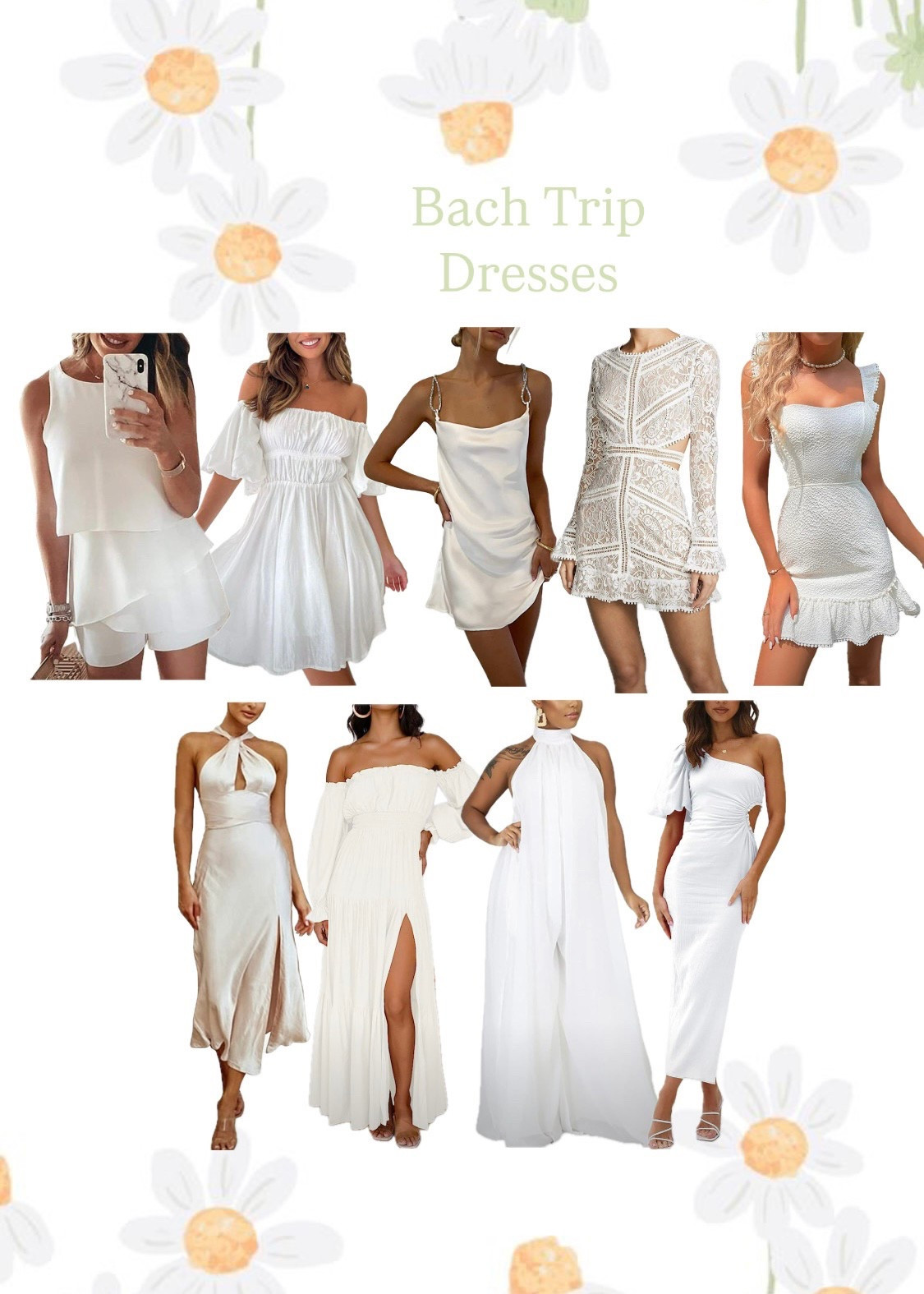 BACH TRIP 💍 Bridal shower, bridal shower dress, bridal shower dresses, bridal shower inspo, bridal shower inspiration, bridal wardrobe, white dress, white dresses, engagement pictures, formal white dress, formal white dresses, bride, bride to be, 2025 bride, 2025 brides, engagement look, engagement looks, wedding dress, wedding dresses, engagement party, bridesmaid luncheon, bachelorette, rehearsal dinner, reception, after party, 

#LTKWedding #LTKFindsUnder100