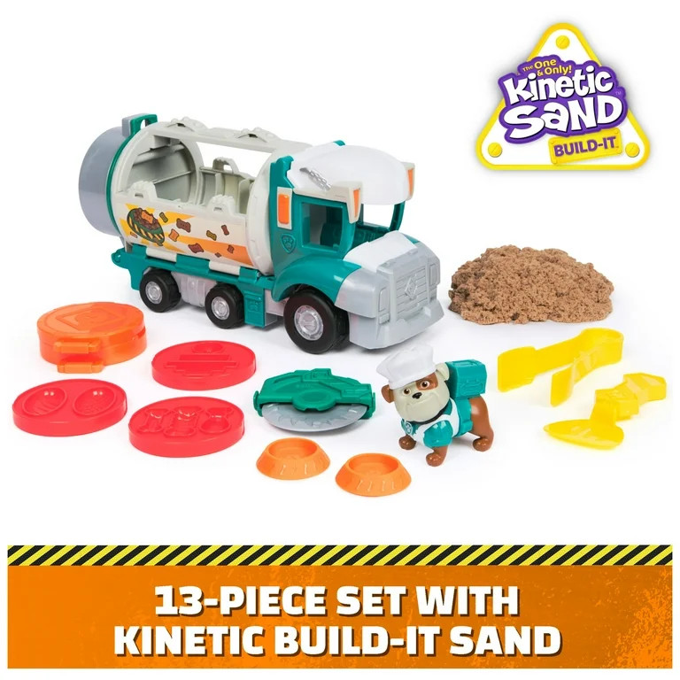 Rubble & Crew, Growlin’ Grub Food Truck with Action Figure, Kitchen Accessories & Kinetic Build... | Walmart (US)