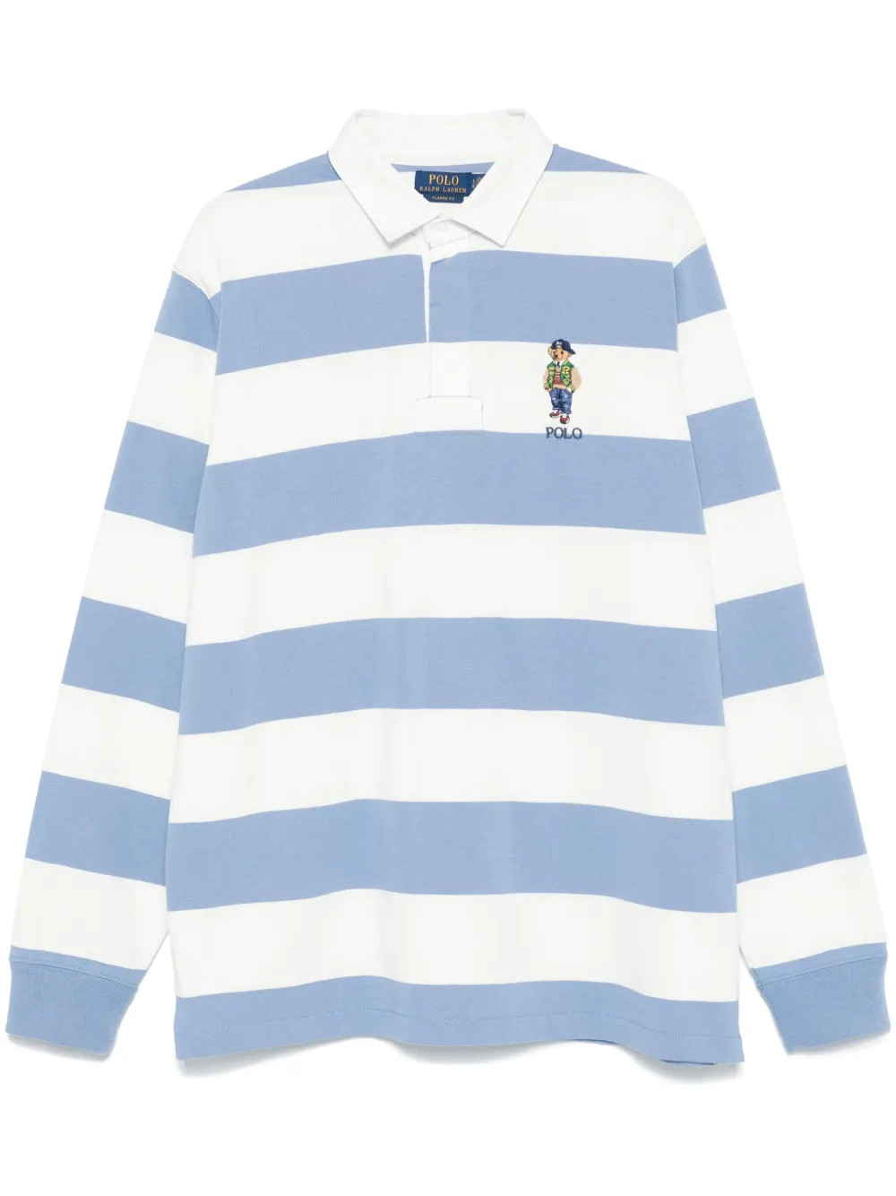 Polo Ralph Lauren Camisa Polo Com Bordado Polo Bear | Azul | FARFETCH BR | Farfetch (BR)