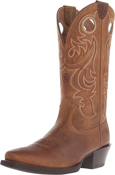 Ariat Men's Sport Square Toe Western Cowboy Boot | Amazon (US)