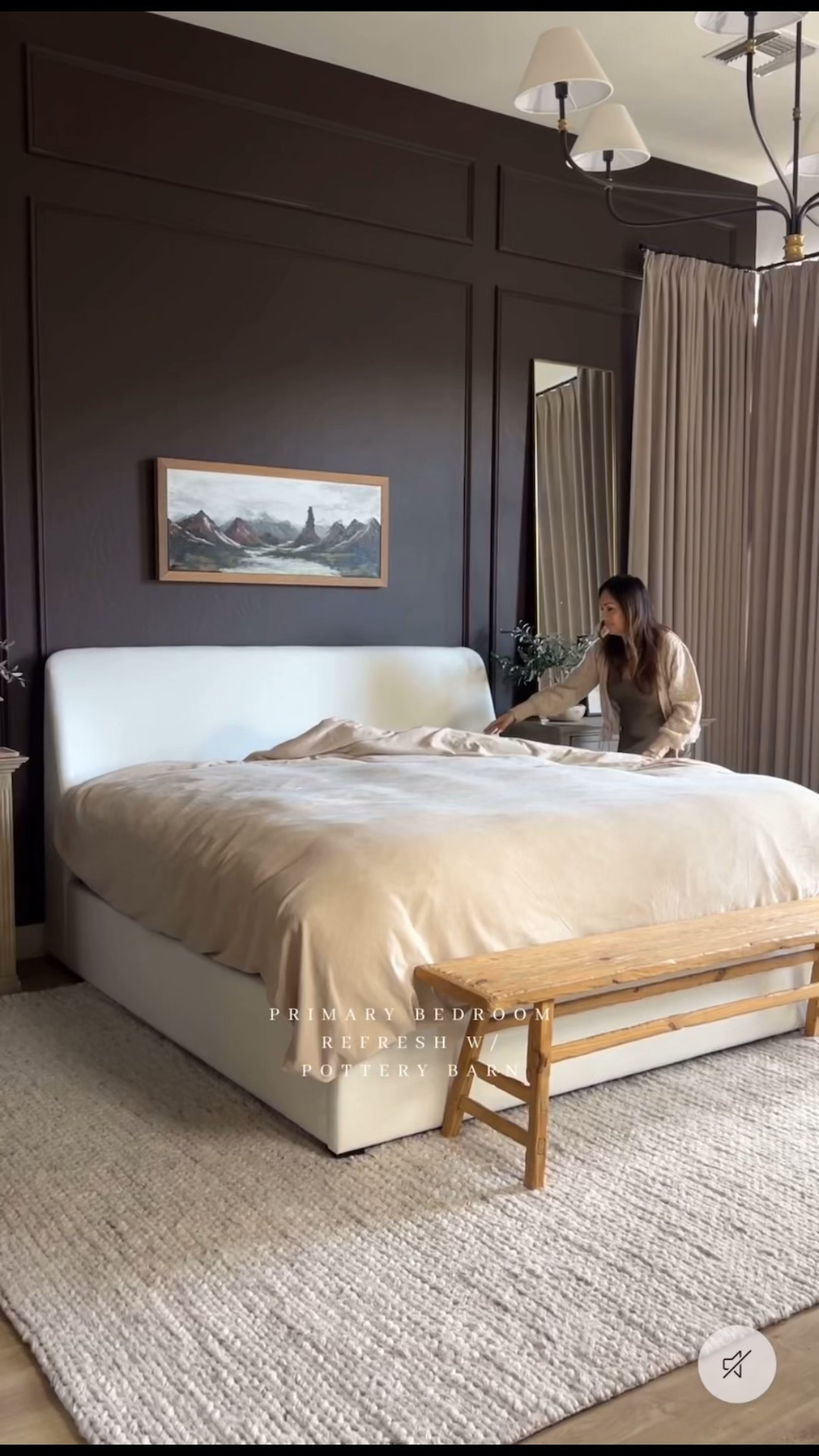 Primary bedroom refresh with Pottery Barn 😍 Loving these new bedding and decorative pieces #mypotterybarn #primarybedroom 

#LTKHome