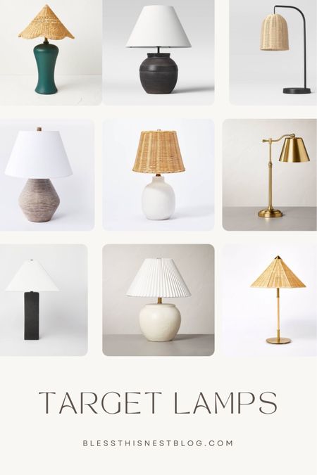 Here is a round up of my favorite Target lamps! 

#LTKhome #LTKFind