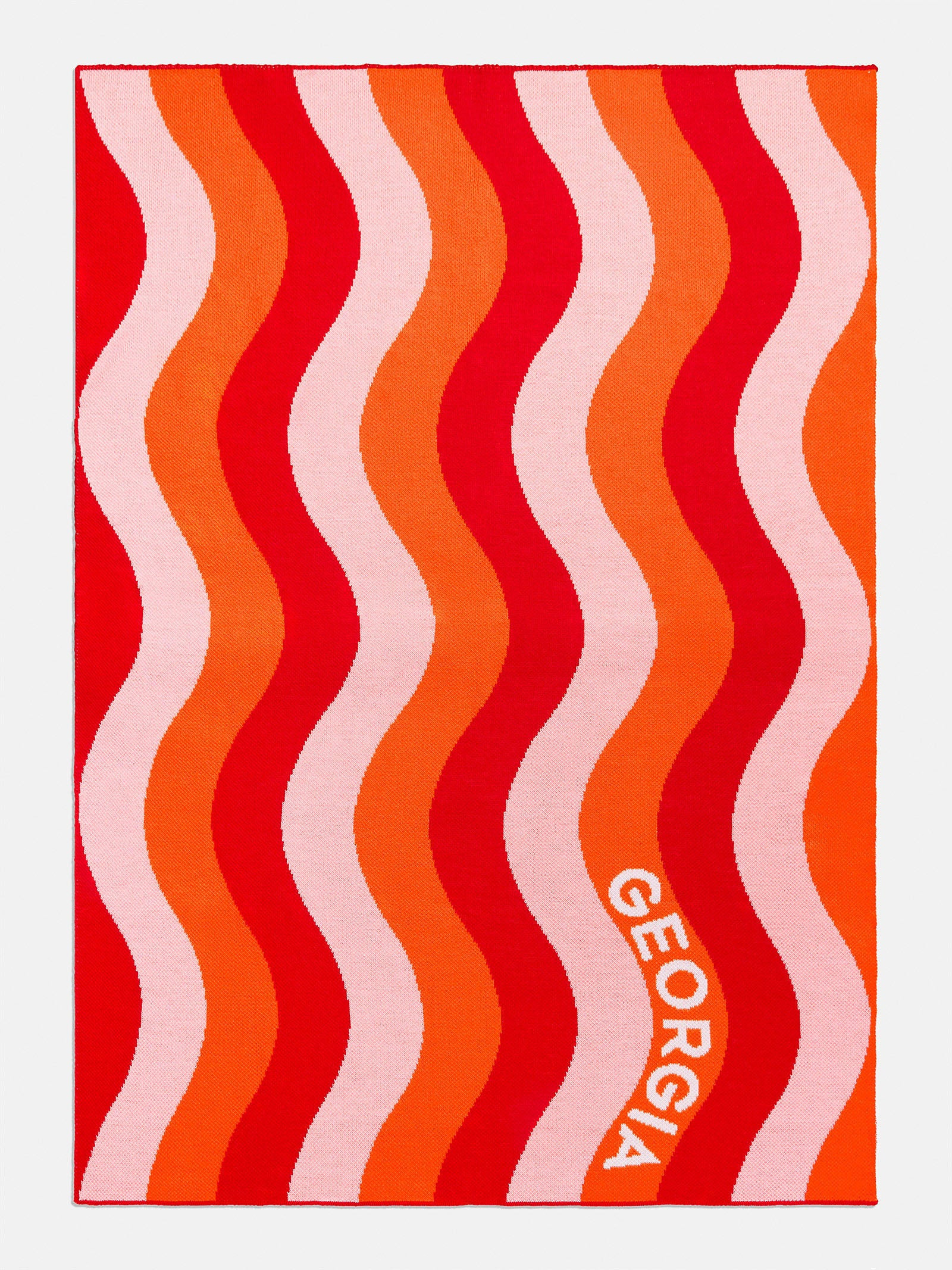 Do the Wave Blanket - Red/Pink | BaubleBar (US)