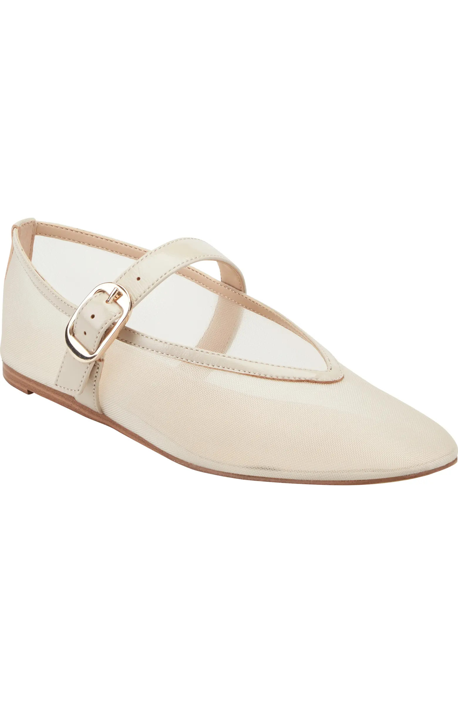 Godina Mesh Mary Jane Flat (Women) | Nordstrom
