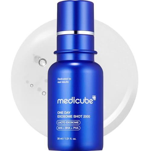 Medicube Zero Exosome Shot 2,000 PPM Spicule Facial Serum | Liquid Skin Booster Serum | Exosome, AHA+BHA+PHA | Pore Care, Dead Skin Cells, Skin Texture | Korean Skin Care 1.01 fl.oz | Amazon (US)