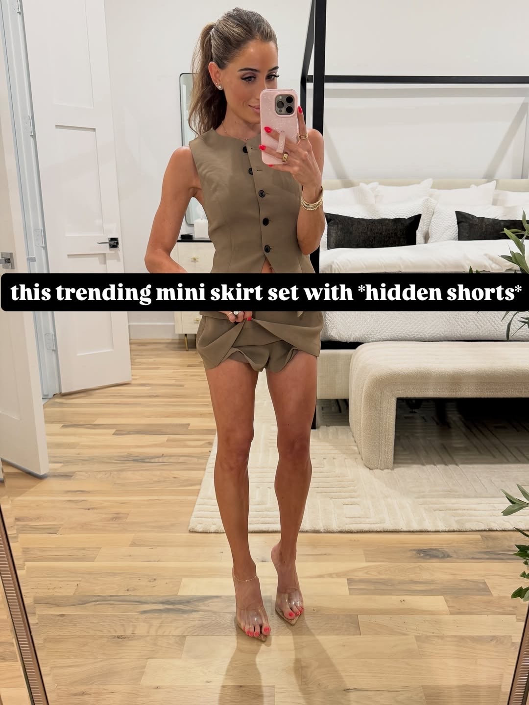 Matching set size 2XS in vest and 00 in skort so comfy and great fabric

#LTKootd #LTKdayinmylife