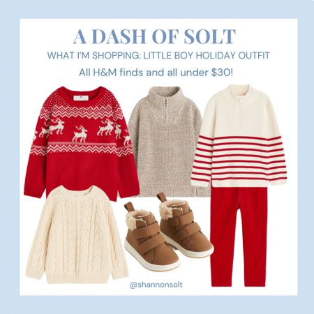 Cute holiday styles for boys at affordable prices! 

Holiday dress, holiday outfit, kid holiday outfit, boy style, little boy outfit, boy Christmas outfit, corduroy pants, sweater, red sweater, kid style, preppy, preppy style, Christmas, Christmas outfit, thanksgiving outfit, classic style, timeless style 

#LTKHoliday #LTKkids #LTKSeasonal